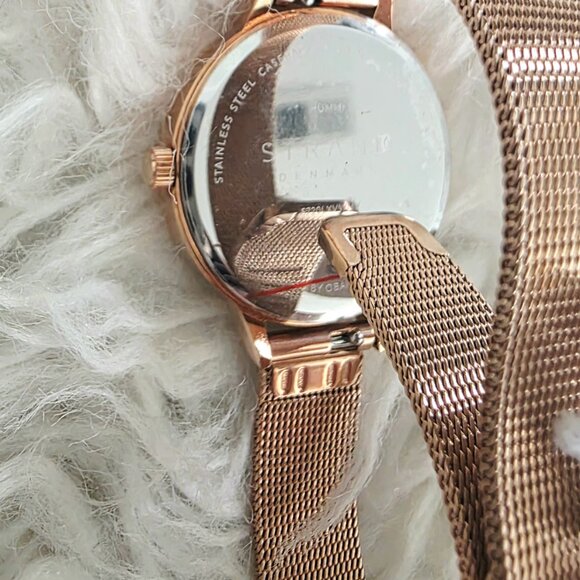 NWT Strand by Obaku Ladies Watch - Rose Gold - Dove Design main image 4